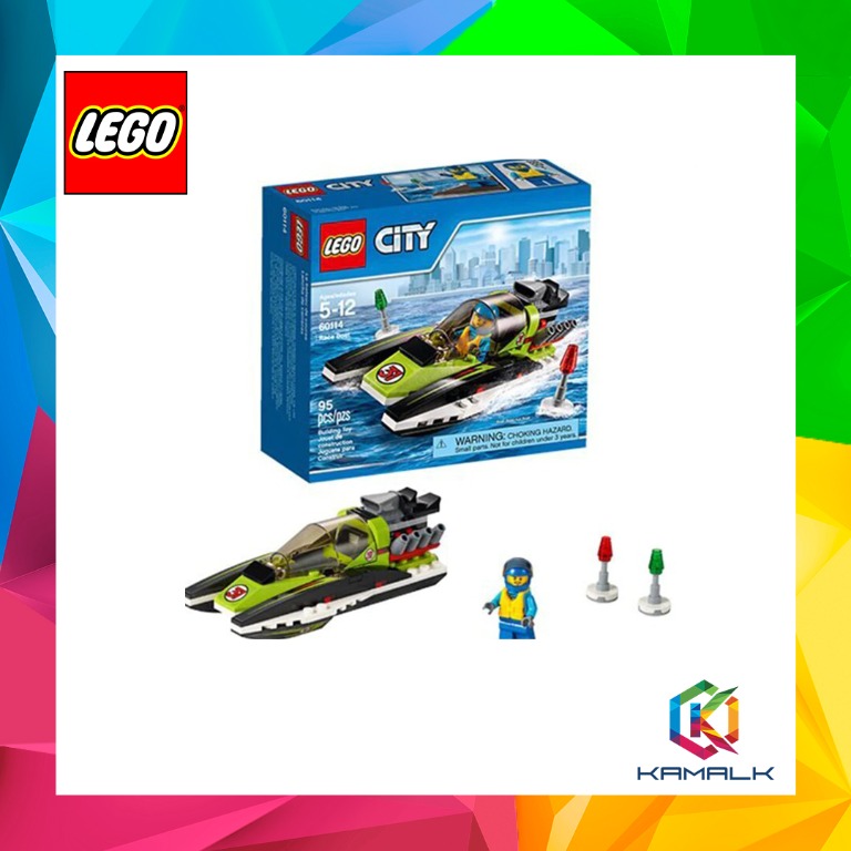 Lego City Race Boat 60114, Hobbies & Toys, Toys & Games on Carousell