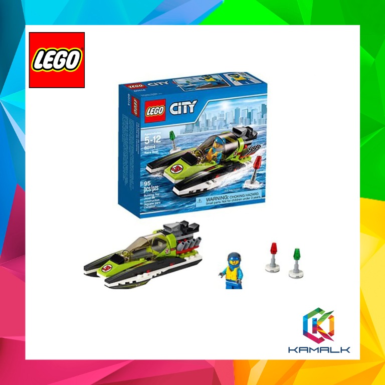 Lego City Race Boat 60114 Hobbies Toys Toys Games on Carousell