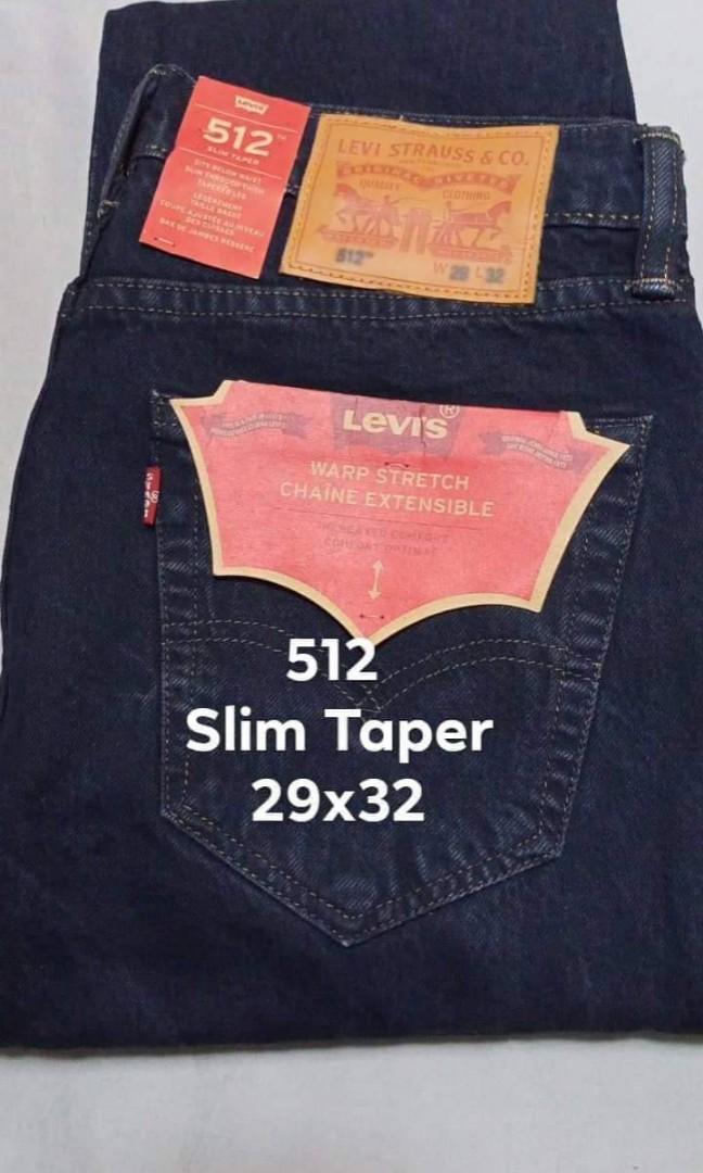 Levis 512 warp stretch new arrivals