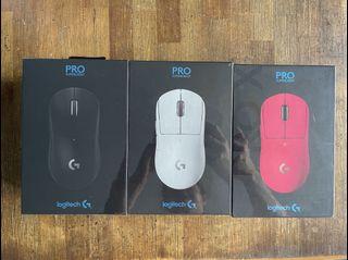 Logitech G Pro X Superlight Wireless Black / White / Magenta gaming mouse