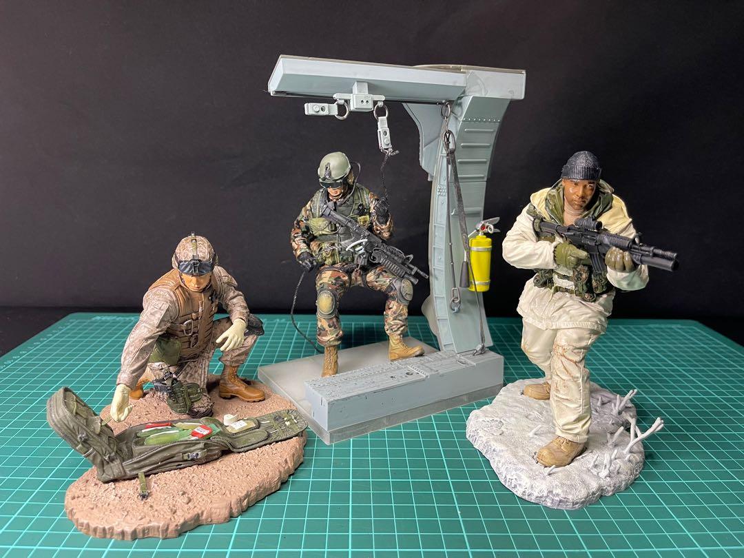 LOT OF 3 MCFARLANE MILITARY FIGURES, Hobbies & Toys, Memorabilia