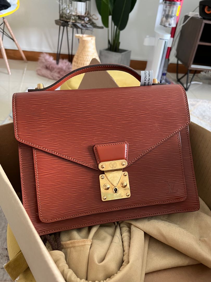 Louis Vuitton Monceau 28, Luxury, Bags & Wallets on Carousell