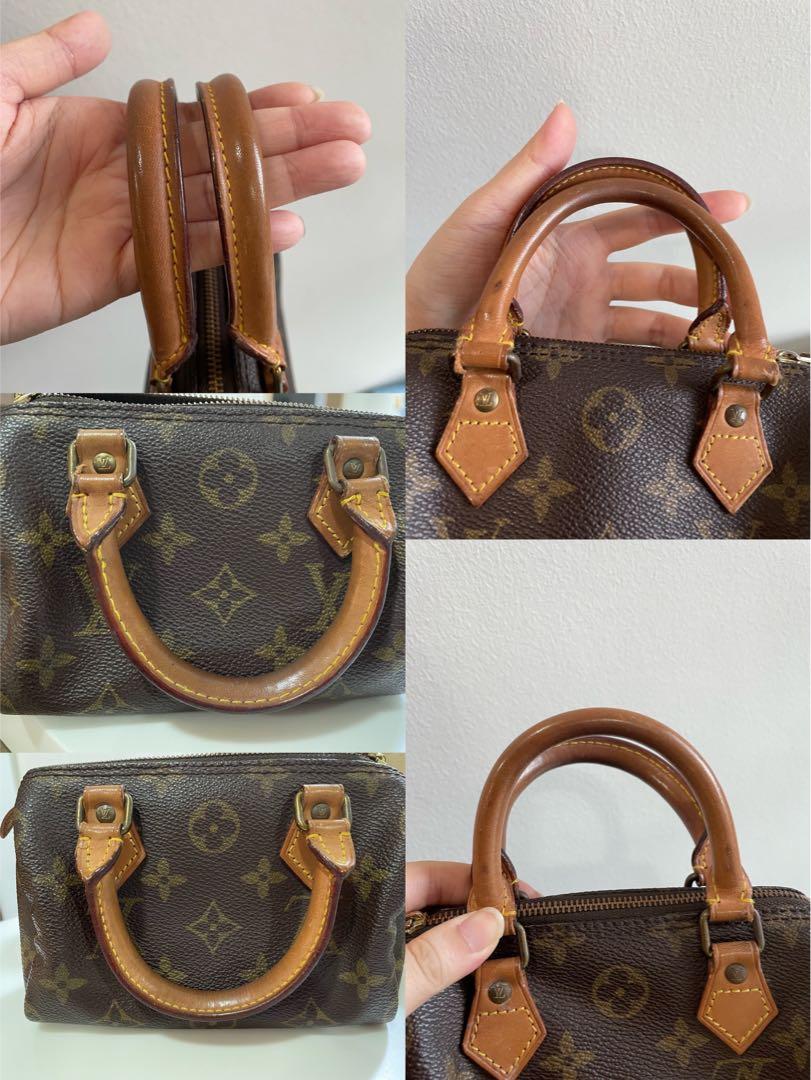 Taking out my (new) vintage 1992 Mini Speedy HL for the first time. She's  adorable and fits so much : r/Louisvuitton