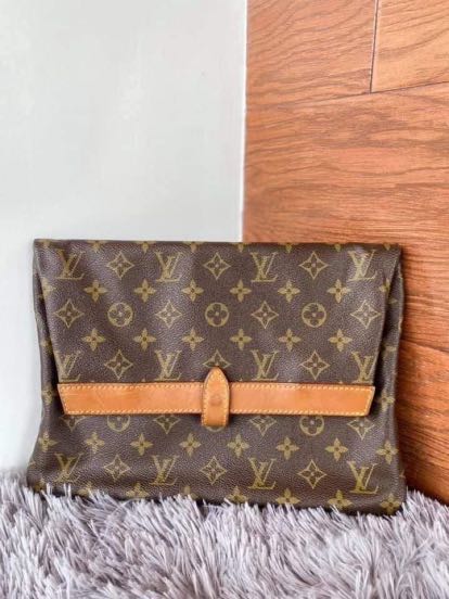 LV Mono Pochette Pliante, Luxury, Bags \u0026 Wallets on Carousell