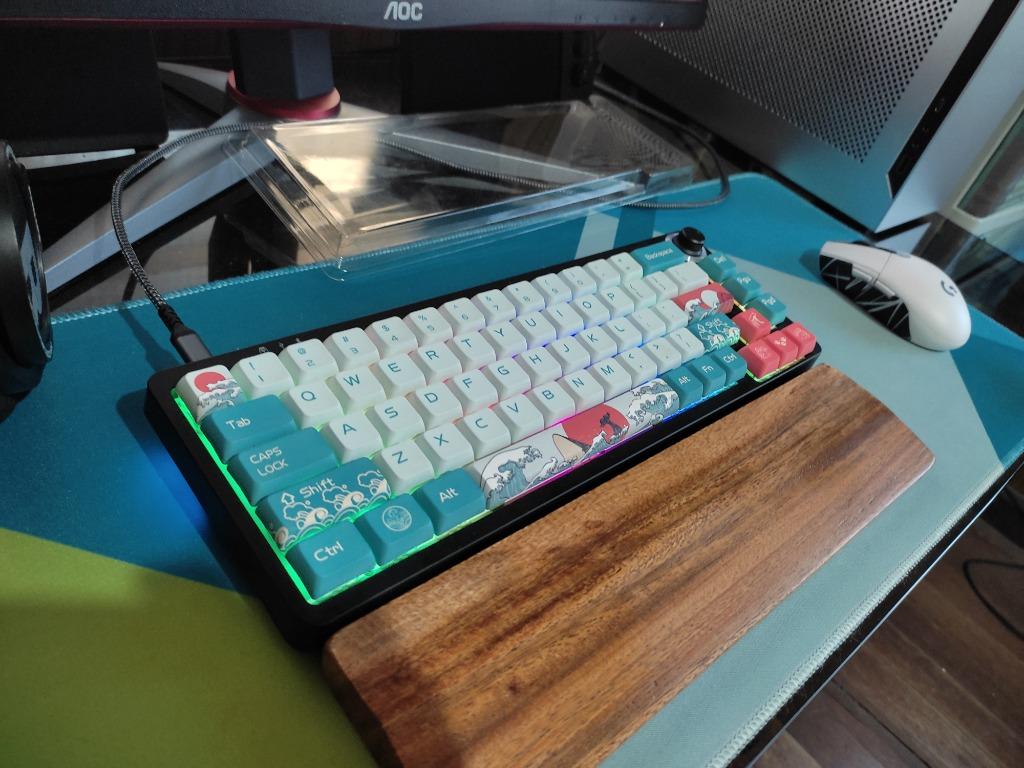 Mechanical Keyboard - Homoo TM680 65% 3Mode + Gateron Yellows ...