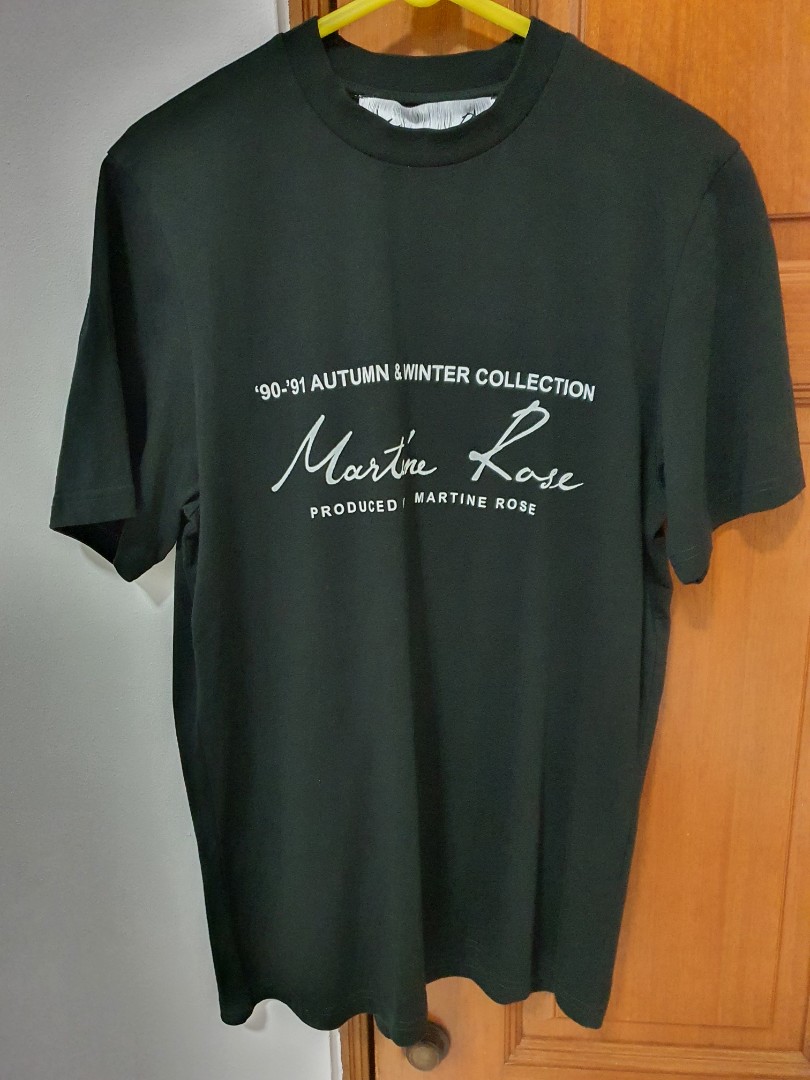 High Quality 2021 Martine Rose Vintage Men T Shirt 1:1 Martine