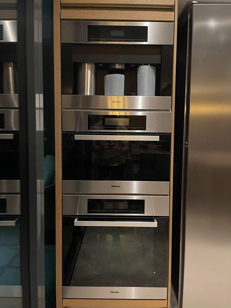 Miele Oven Microwave Coffee machine all built in for sale