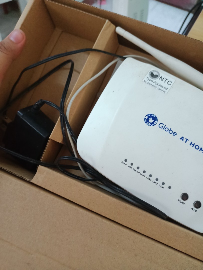 Globe old modem clearance