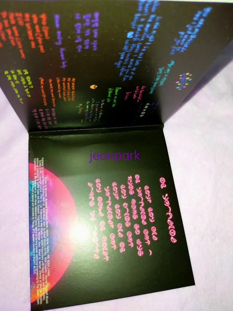 MY UNIVERSE CD SINGLE FIRST VERSION (ORIGINAL) (Category: CDs & DVDs) located in Quezon City. Submitted by jeonpark__bns (Listing ID 1148011483, Image 2). Description: WTS LFB PH ON HAND MY UNIVERSE CD SINGLE FIRST EDITION (ORIGINAL) Php 500.00 (my buying price too) DOP: within 3 days RFS: This one is my extra MU CD that just arrived from one of my pasabuys. dm me 💜 🏷️ bts coldplay my universe cd.