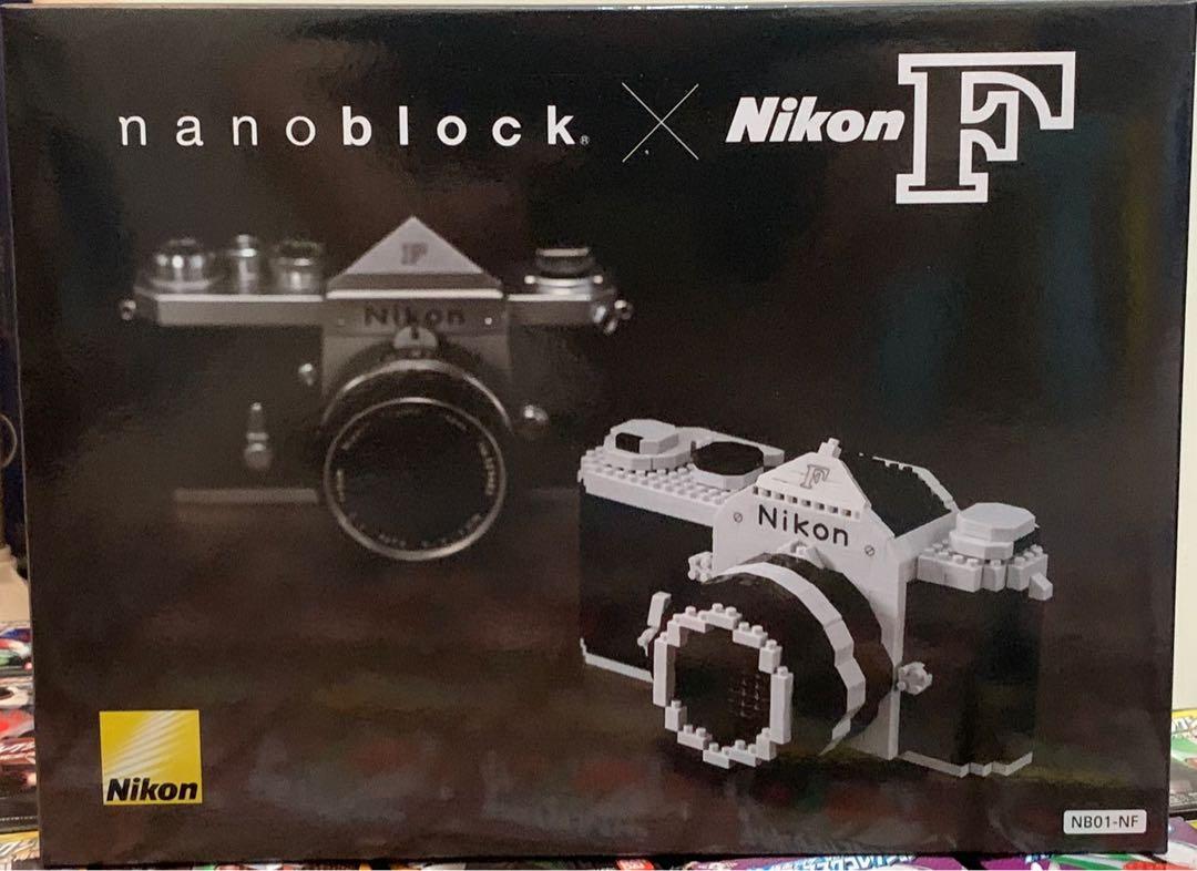 Nanoblock x Nikon F 積木, 興趣及遊戲, 玩具& 遊戲類- Carousell