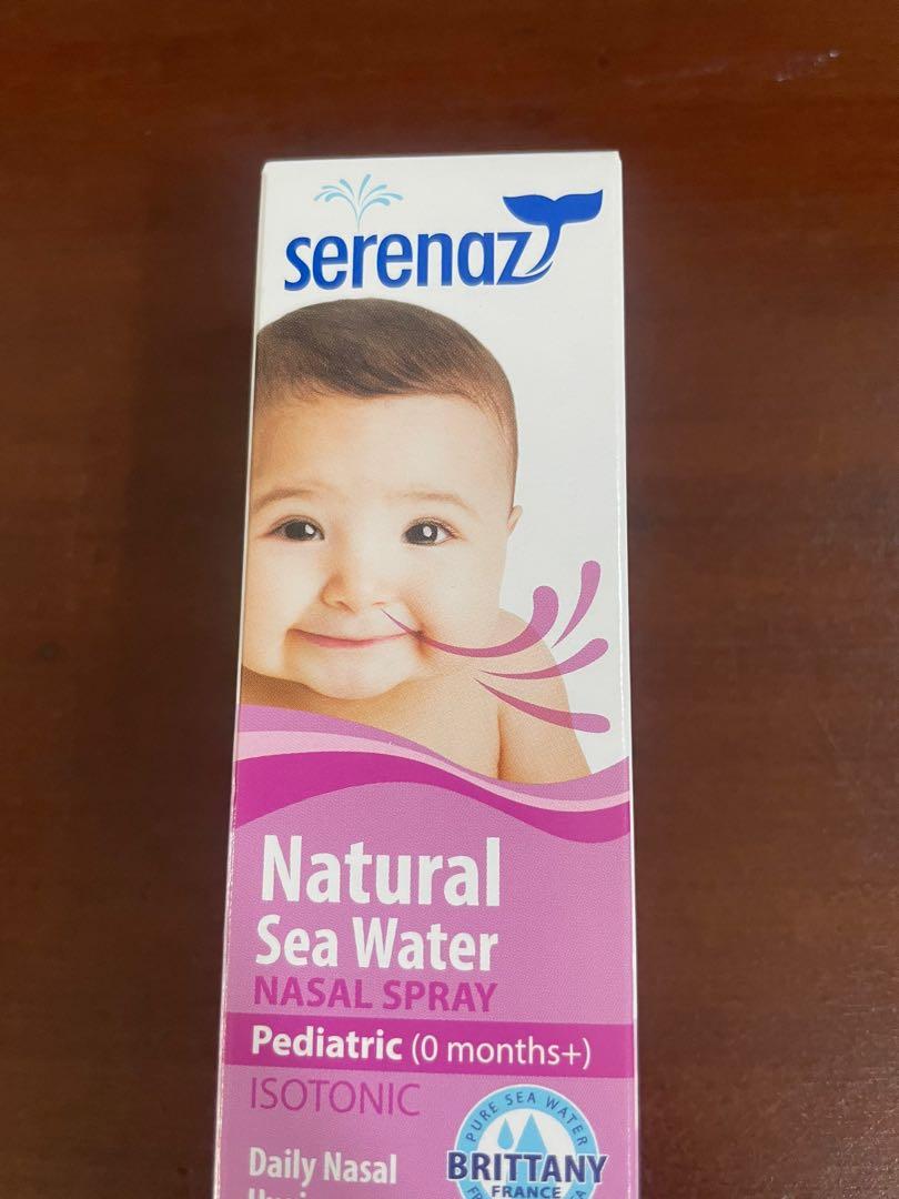 Natural Sea Water Nasal Spray Pediatric Serenaz, Babies & Kids, Nursing
