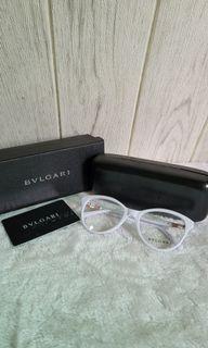 New arrival bvlgari eye glasses in white frame