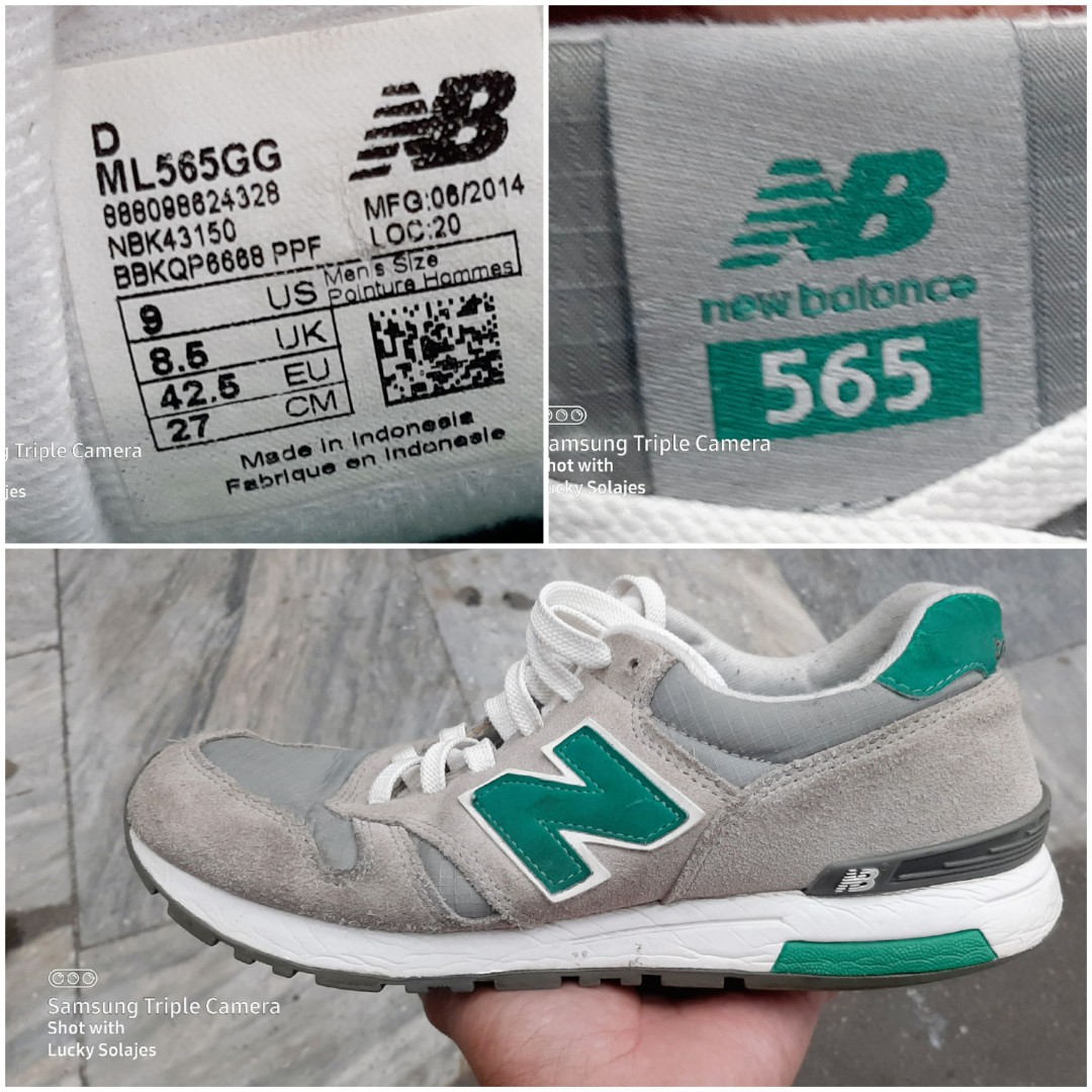 New balance 565 9 us men 27 cm Men s Fashion Footwear