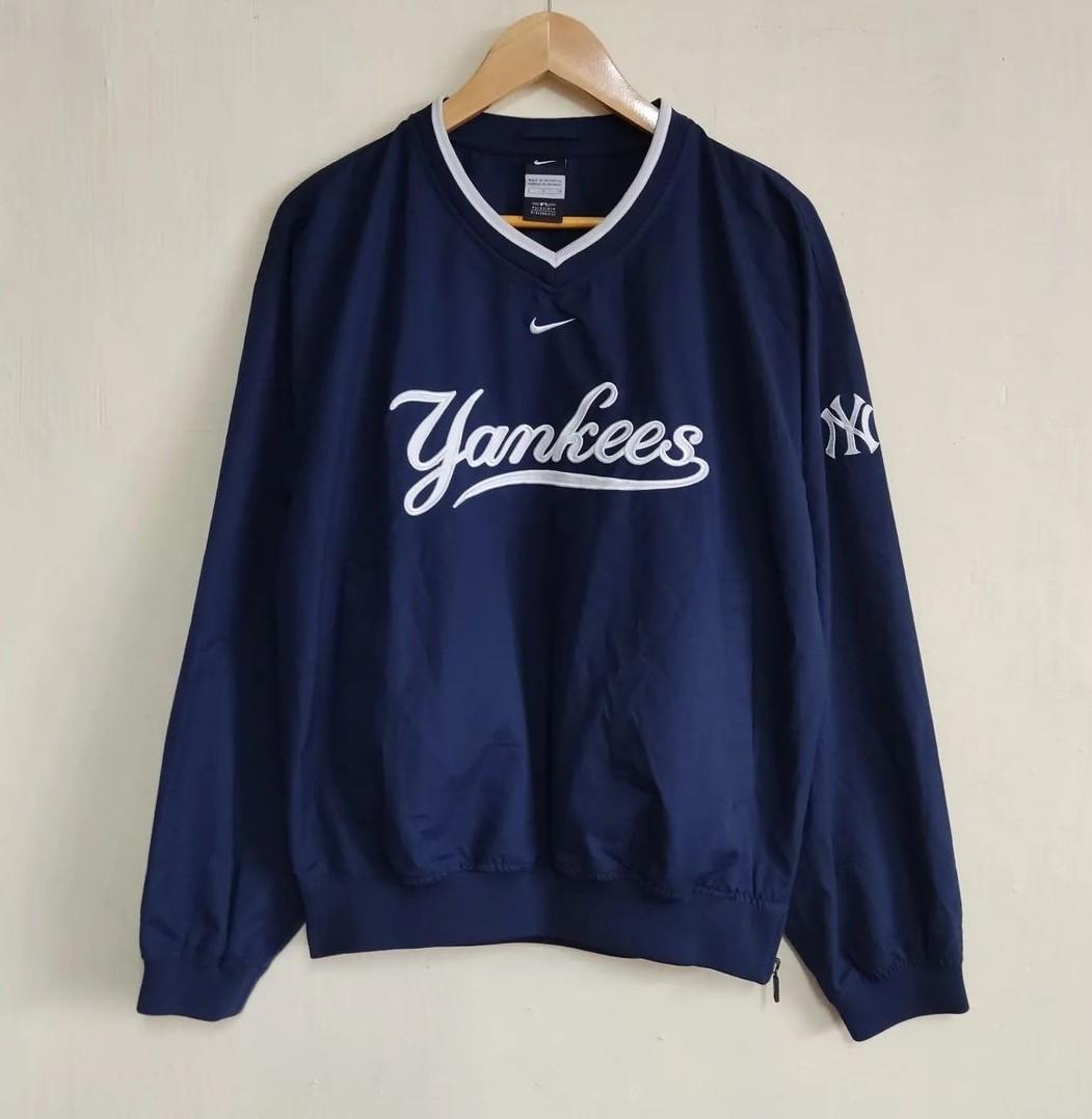 Nike yankees windbreaker discount