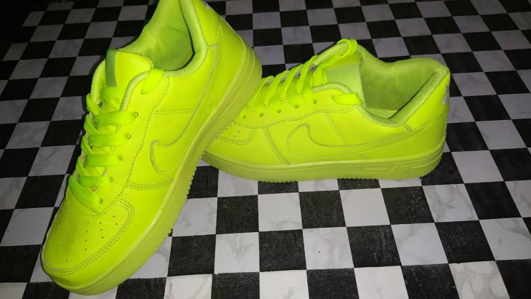 Nike Air Max Neon Green, Women's Fashion, Footwear, Sneakers on Carousell(02)