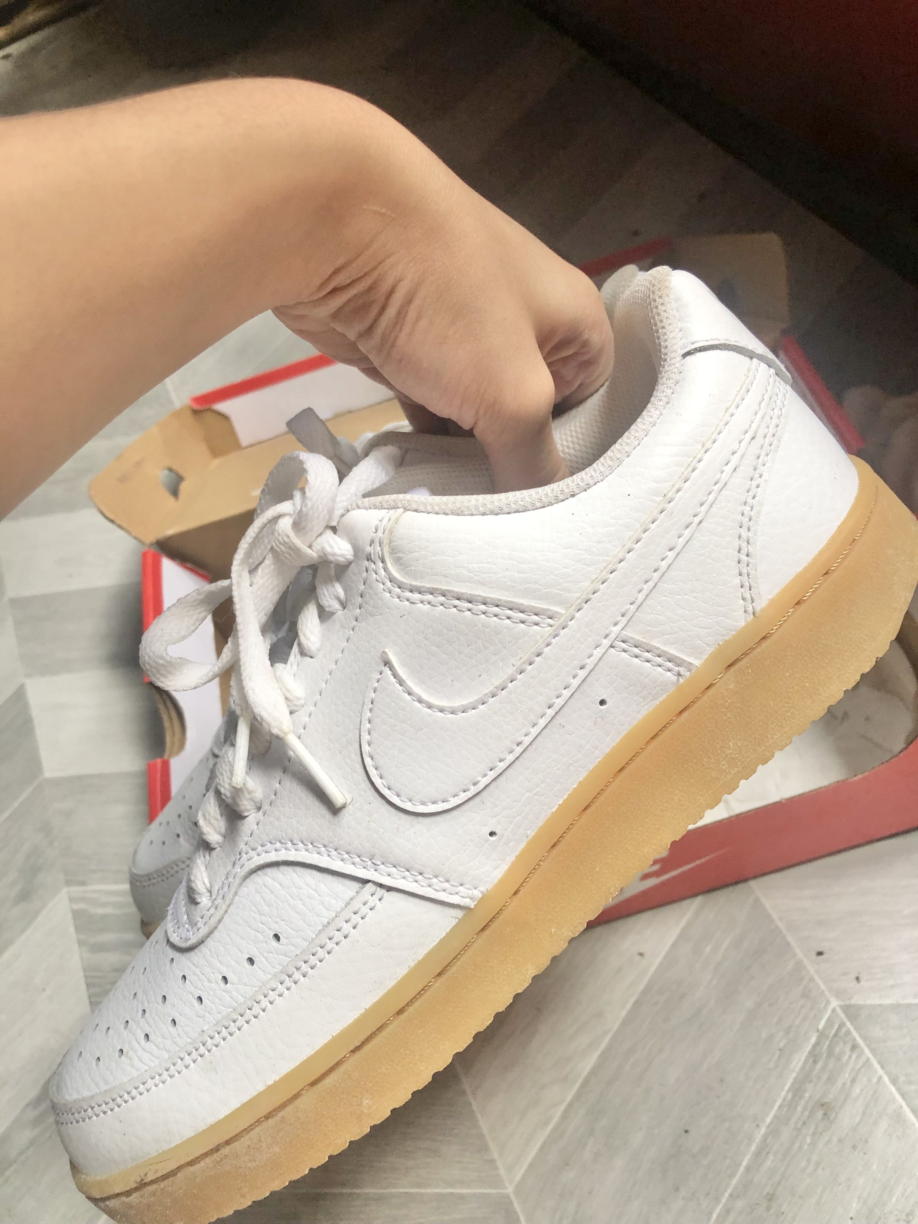 nike court vision gum sole