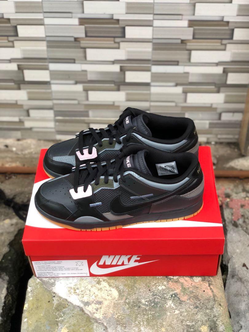 dunk scrap black