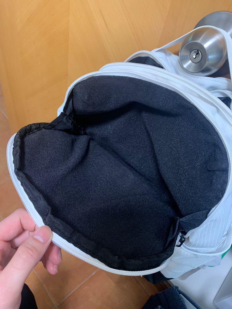 white nike backpack