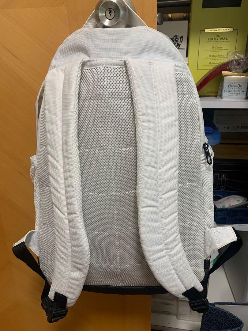 white nike backpack