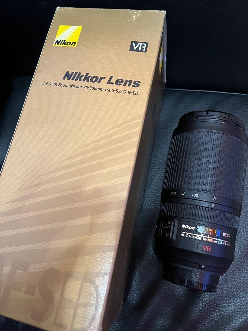 保留商品請勿下單)Nikon AF-S Nikkor 70-300mm ED VR 含盒, 相機攝影