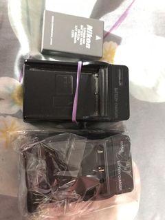 Nikon Charger and Battery