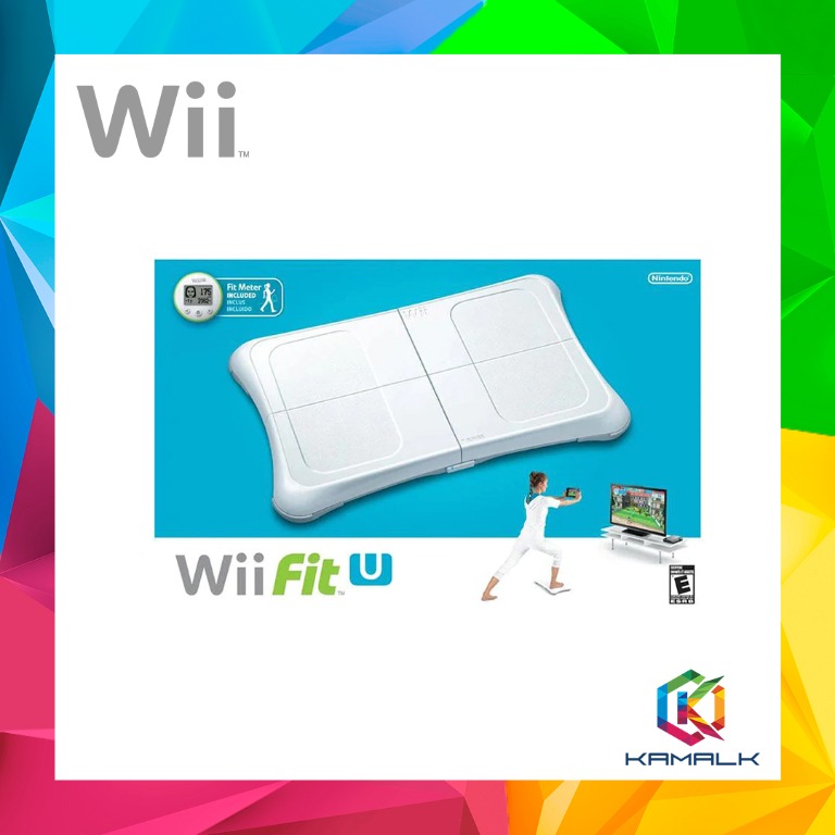 Nintendo Wii Fit U Out Of Stock Video Gaming Gaming Accessories Interactive Gaming Figures On Carousell