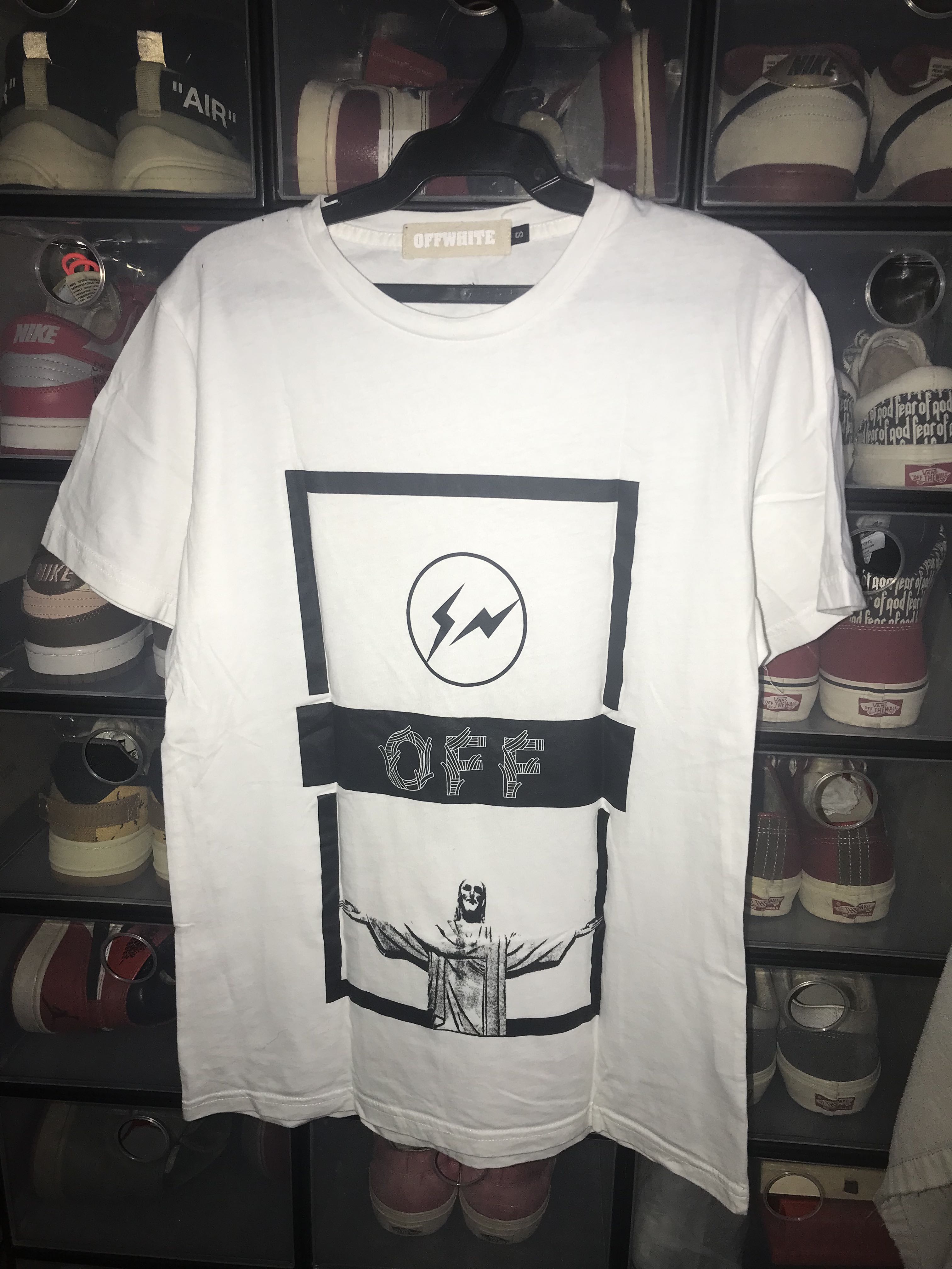 Off white fragment tee discount