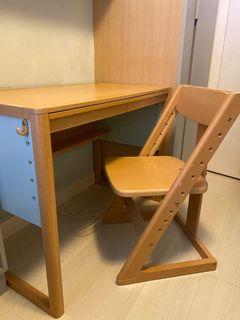 Okamura study desk & chair ( suitable for 120 -180 cm tall); available in Aug 2024 (no discount)