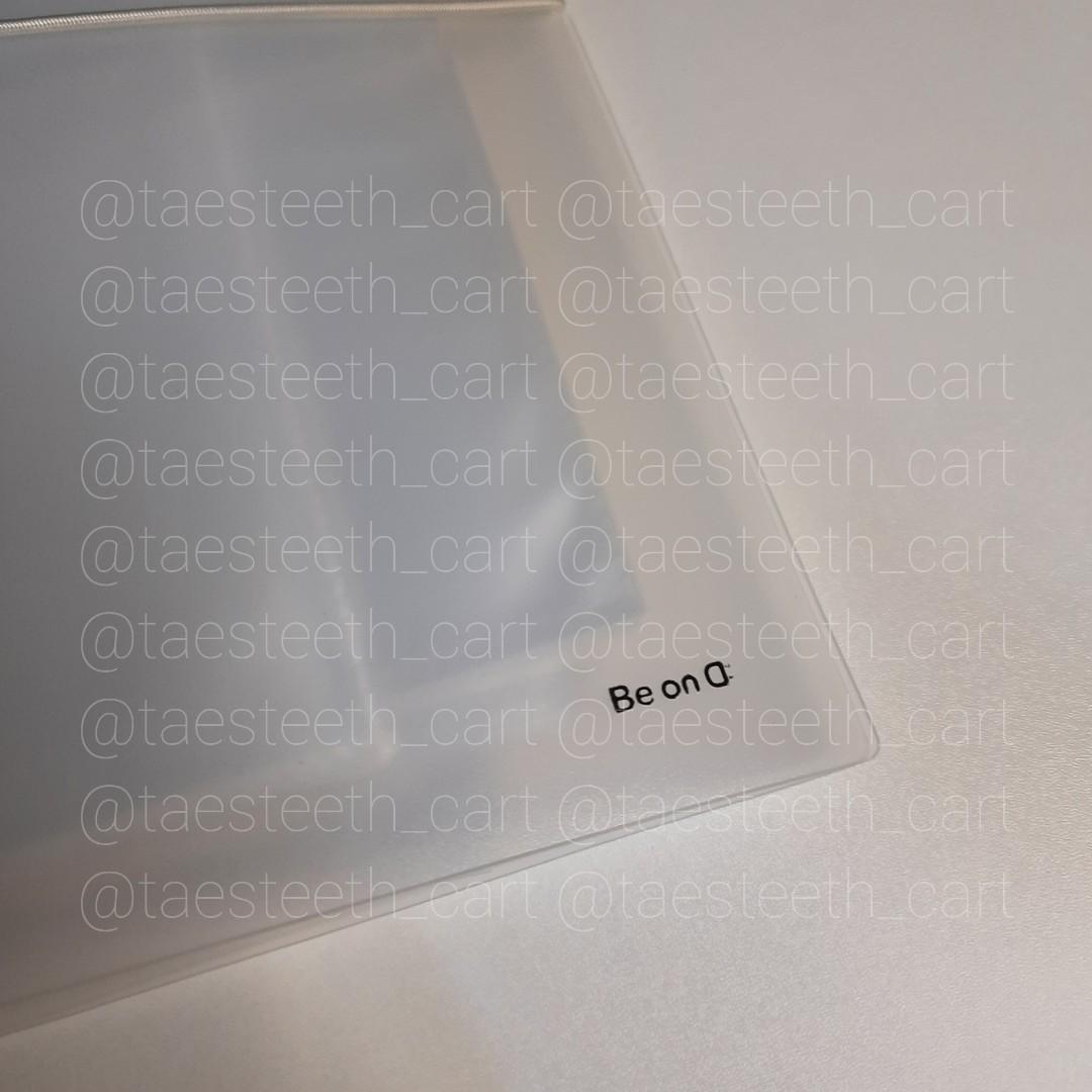 (ONHAND) Used BeonD A5 Wide 6hole Binder with pocket sleeves Photocard