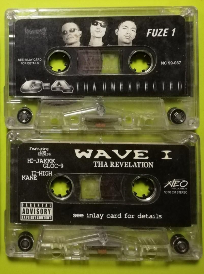 OPM Cassette Tape Pinoy Rap / Hiphop HiJakkk Gloc9 Tera Kane Death