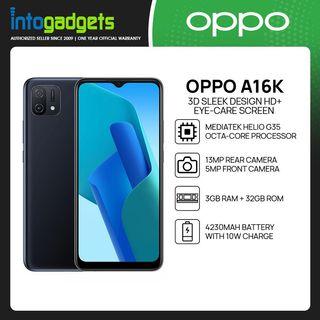 Oppo A16k android phone