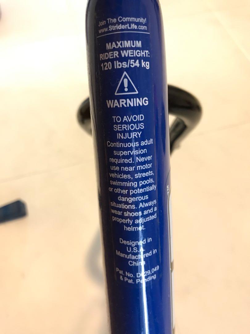 Original Authentic Strider Balance Bike, Sports Equipment, Bicycles