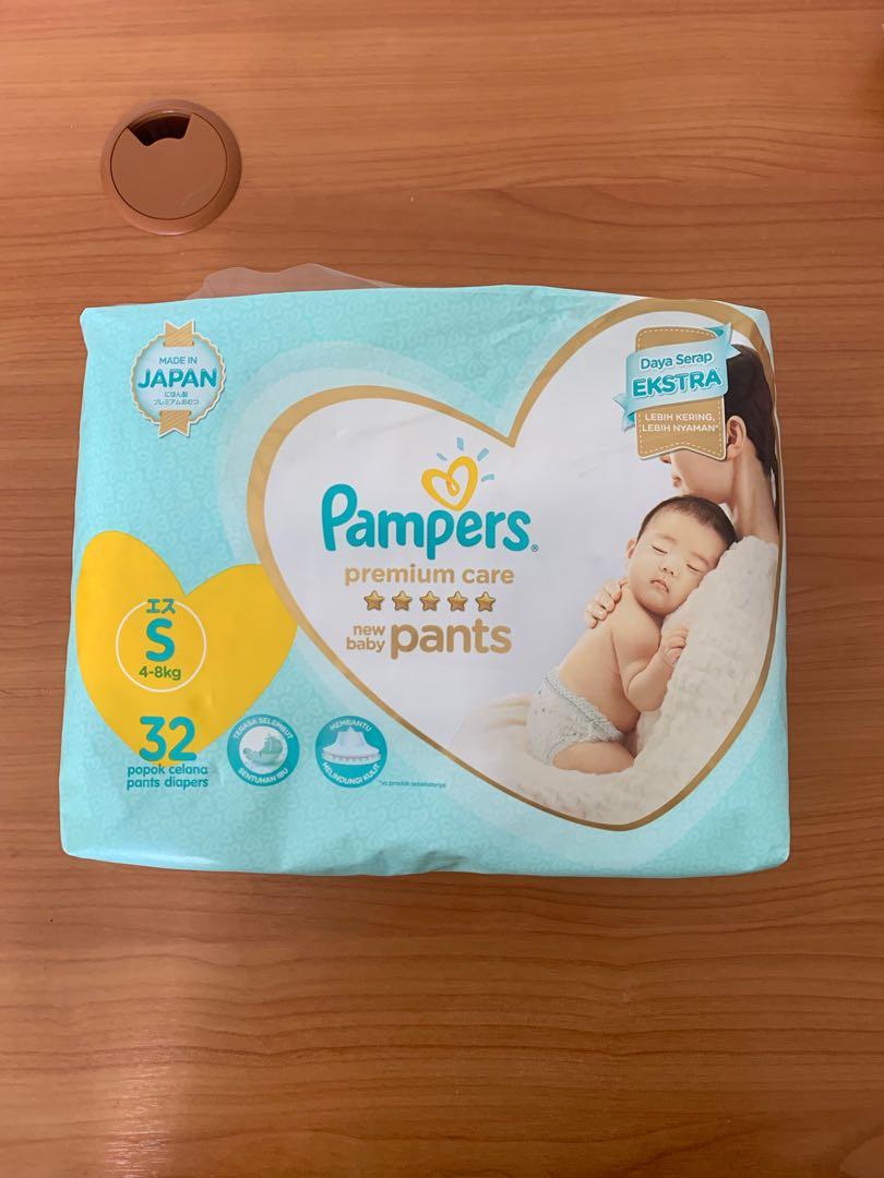 Pampers Premium Care Pants Baby Diapers Small Size 21 Count - Helia Beer Co
