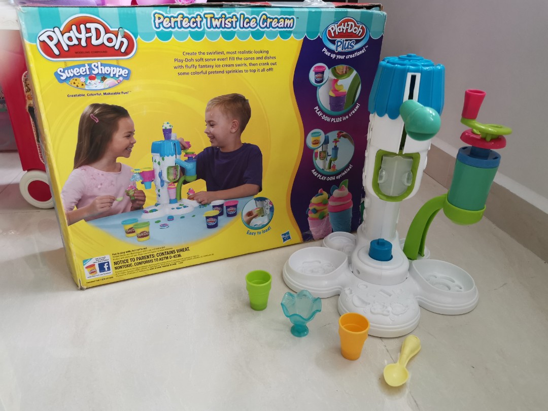 Play doh perfect twist ice cream deals