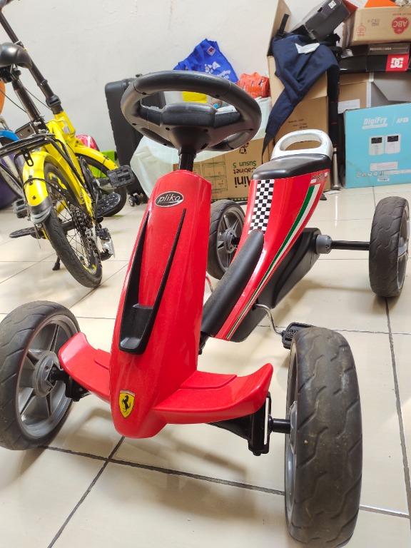 Pliko ride on Car Ferrari Bayi Anak Mainan Baby Walker di