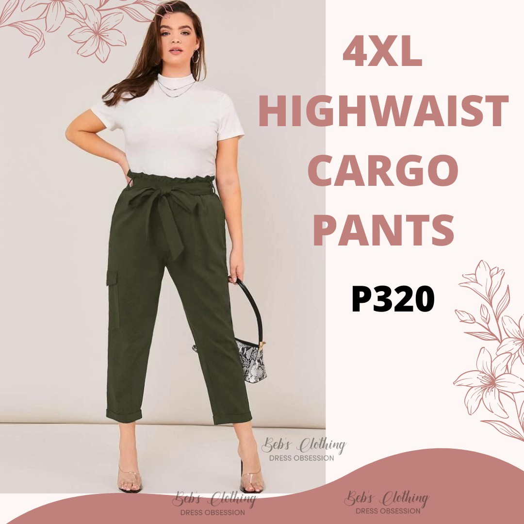 Plus Size (fits 3XL to 4XL) Grey Pants with Drawstring, Women's Fashion,  Bottoms, Other Bottoms on Carousell