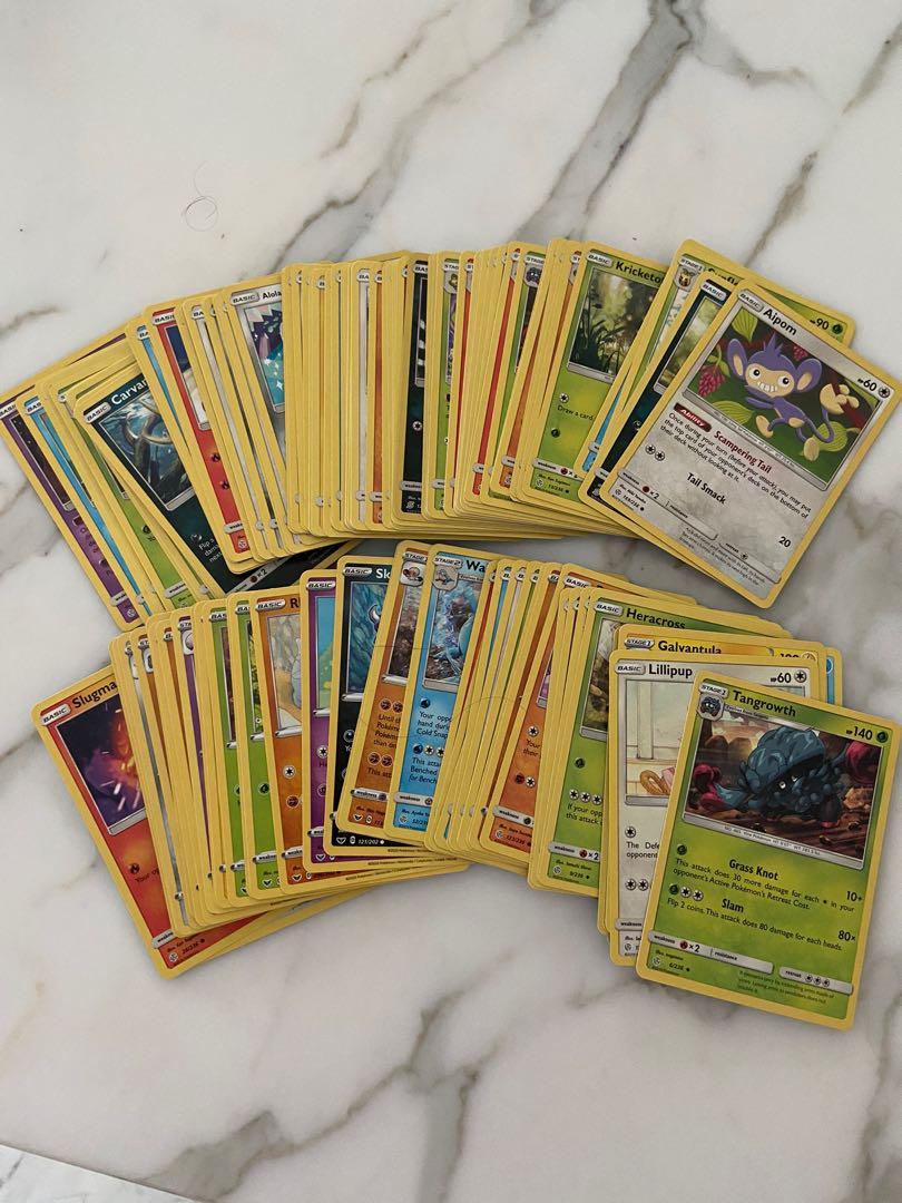 Pokémon book, cards and folder to hold cards, Hobbies & Toys, Toys