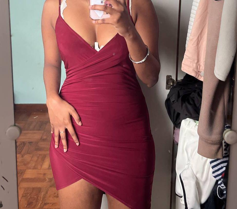 Red on sale plt dress