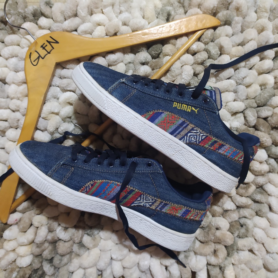 Puma denim shoes Men s Fashion Footwear Sneakers on Carousell