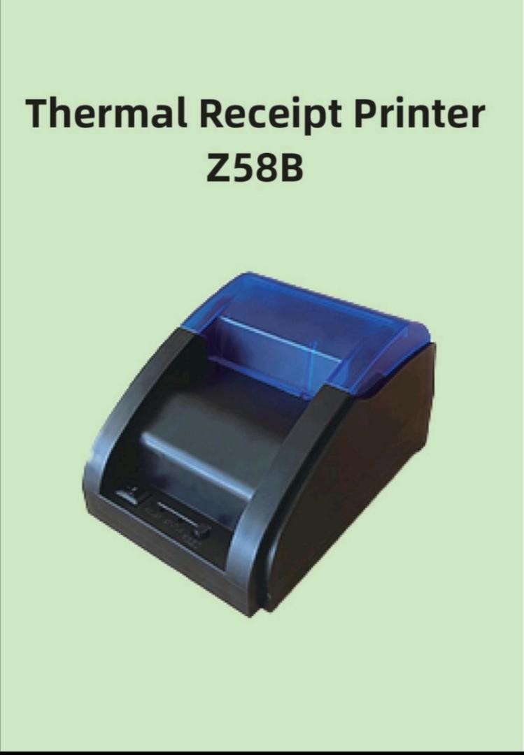 Showroom Demo Unit Receipt Thermal Printer Z58B Bluetooth, USB, and