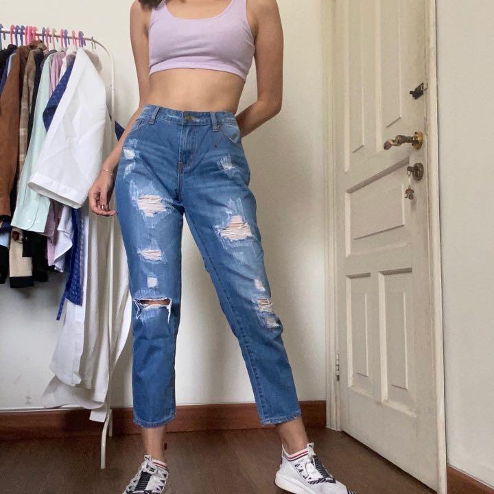 Ripped Jeans, Fesyen Wanita, Pakaian 