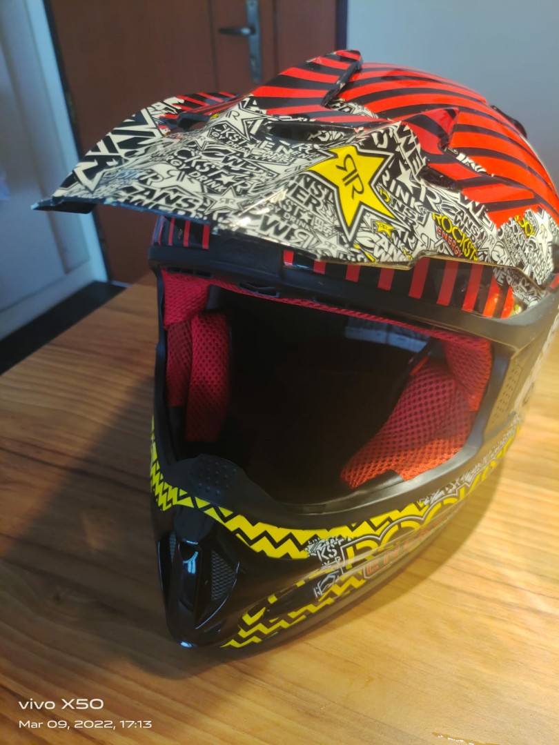 RockStar Answer supermoto helmet (size 