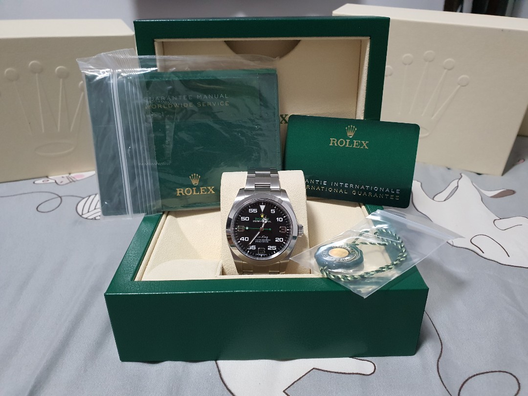 Rolex Air-King 116900 (Aug 2021 full 