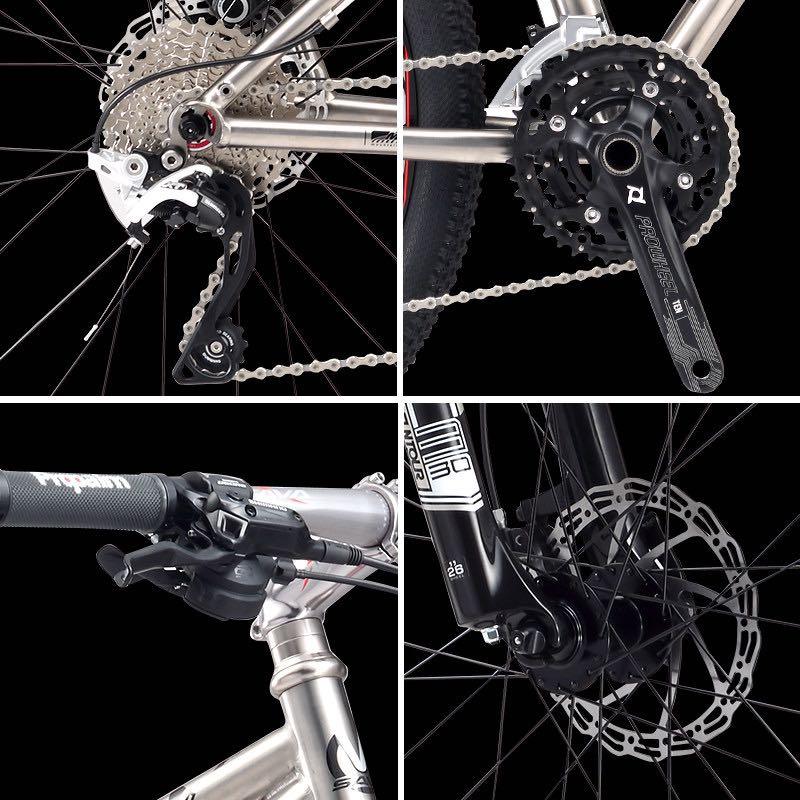 Ready stock SAVA Titanium frame Mountain Bike Sports Equipment Bicycles Parts Bicycles on Carousell
