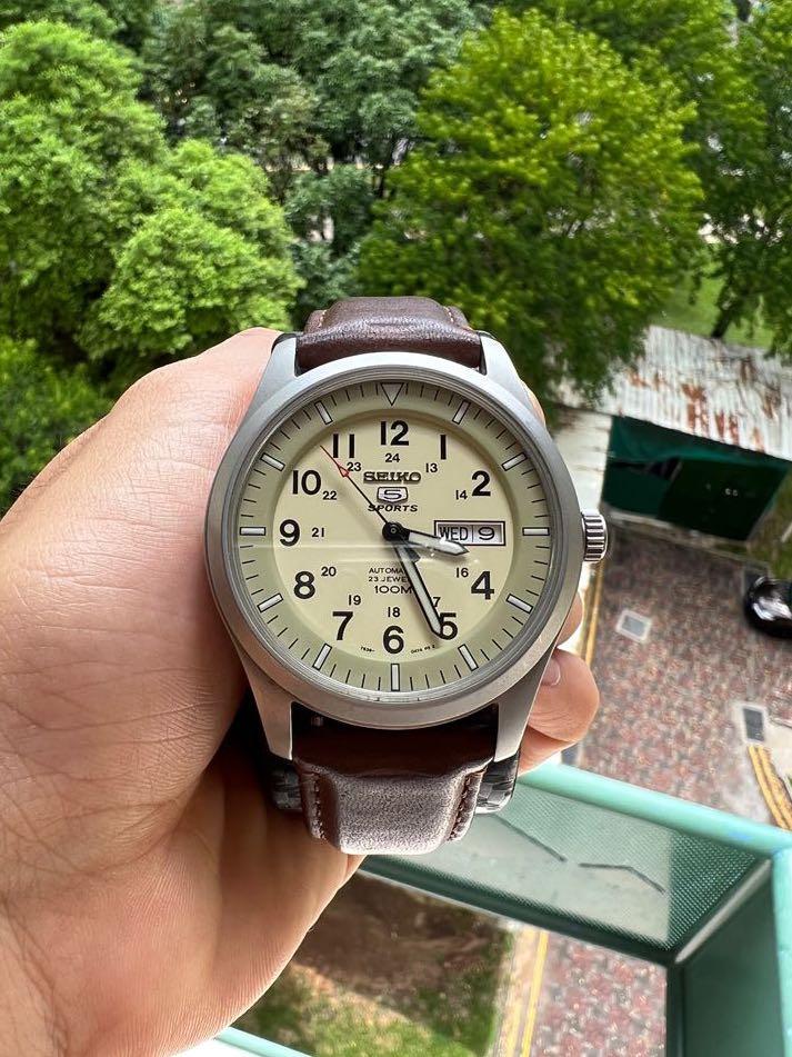 Seiko automatic field watch 7s36, Men's Fashion, Watches & Accessories,  Watches on Carousell