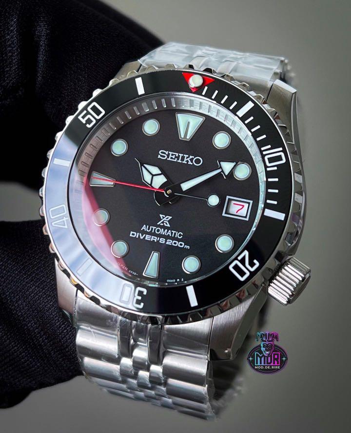 Premium Seiko Mod Sumo Marinemaster LX Grand Seiko, Men's Fashion, Watches  & Accessories, Watches on Carousell