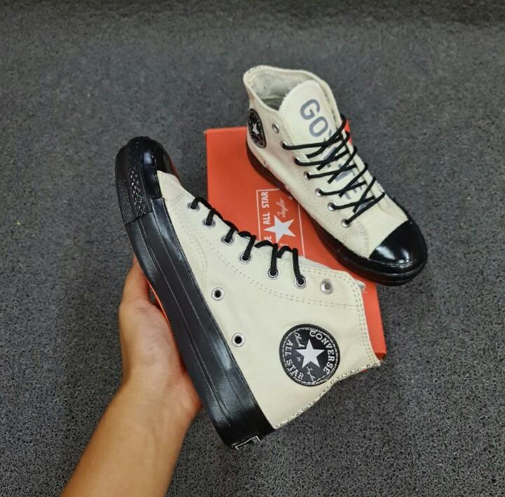 Sepatu converse cream hot sale