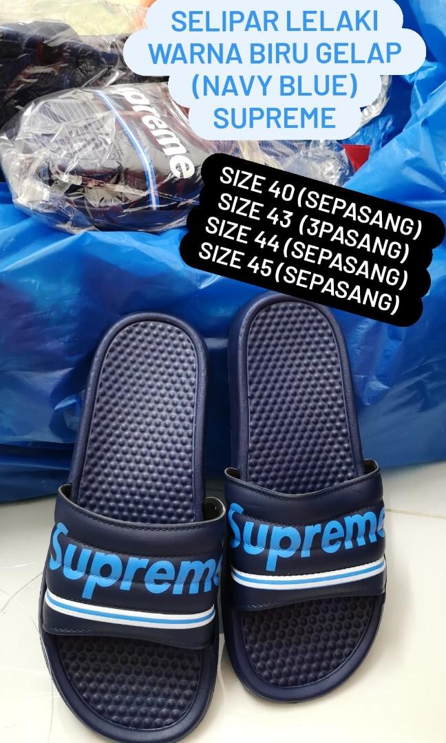 Slippers supreme Men s Fashion Footwear Flipflops and Slides on