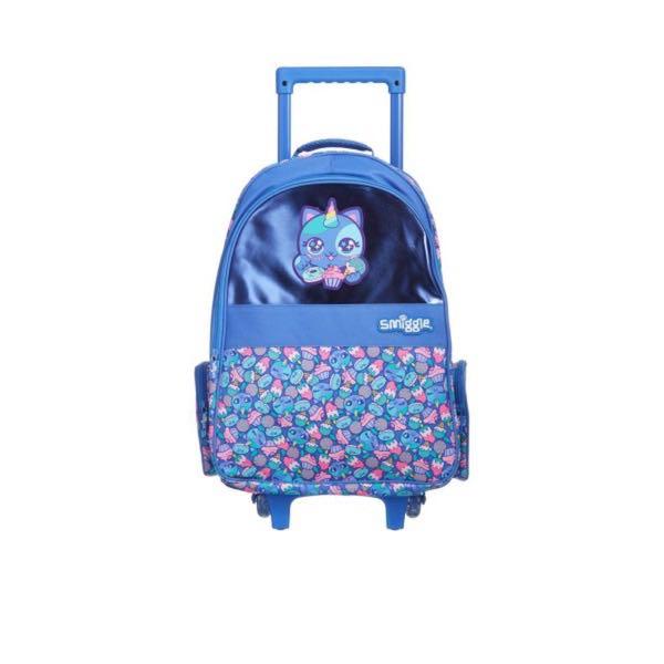 Smiggle light up trolley backpack, Babies & Kids, Going Out, Strollers