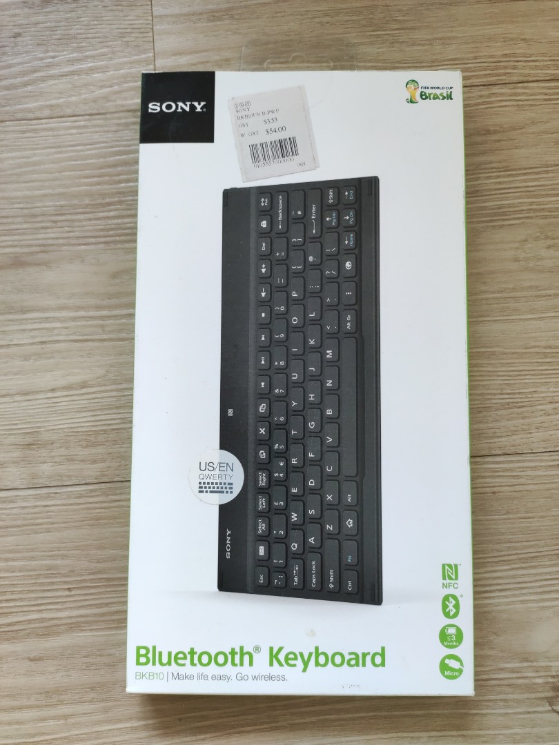 Sony Bluetooth Keyboard Brand New Unused, Computers & Tech, Parts